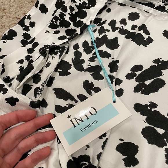 NWT Verge Girl backless tie long sleeve crop - Picture 10 of 13